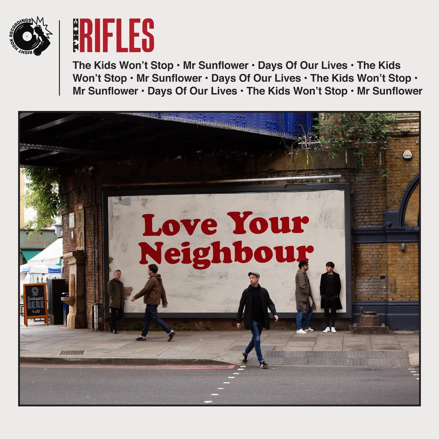 Love Your Neighbour: Limited White Vinyl LP & Signed Print { vinyl }