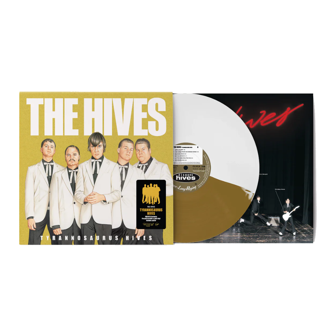 The Hives - Tyrannosaurus Hives [White & Gold] { vinyl }