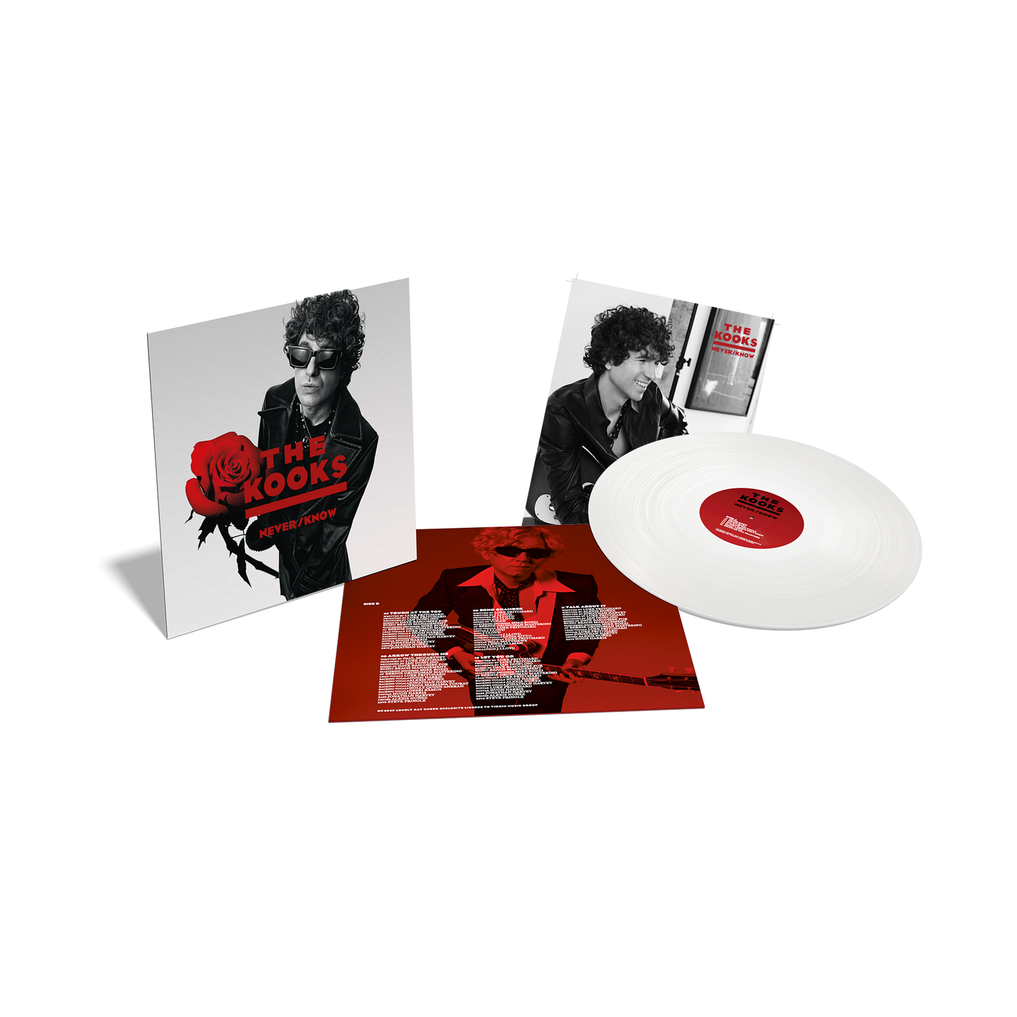 Never/Know: Limited White Vinyl LP & Exclusive Signed Print { vinyl }