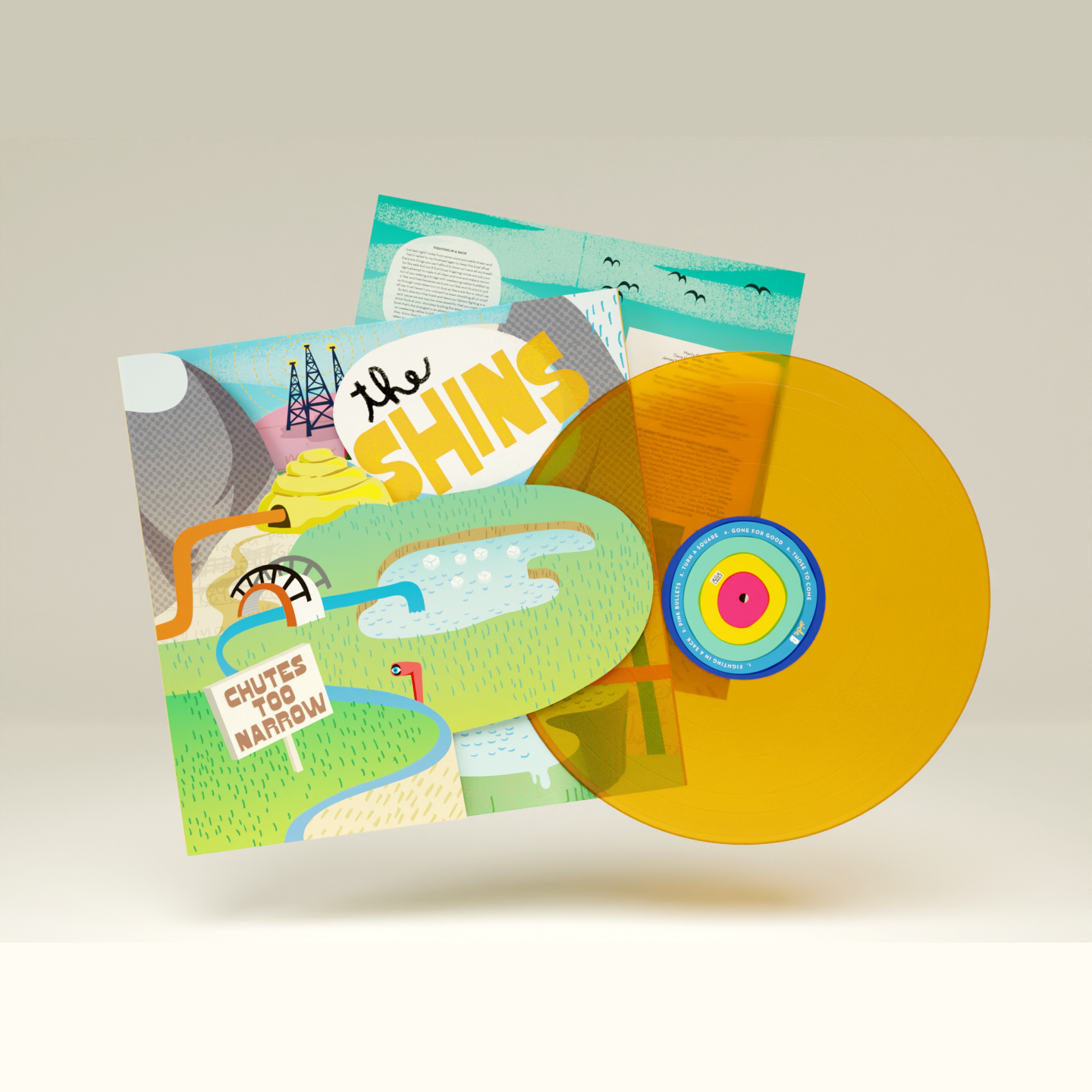 Chutes Too Narrow (20th Anniversary Remaster): Transparent Sun Yellow LOSER Vinyl LP { vinyl }