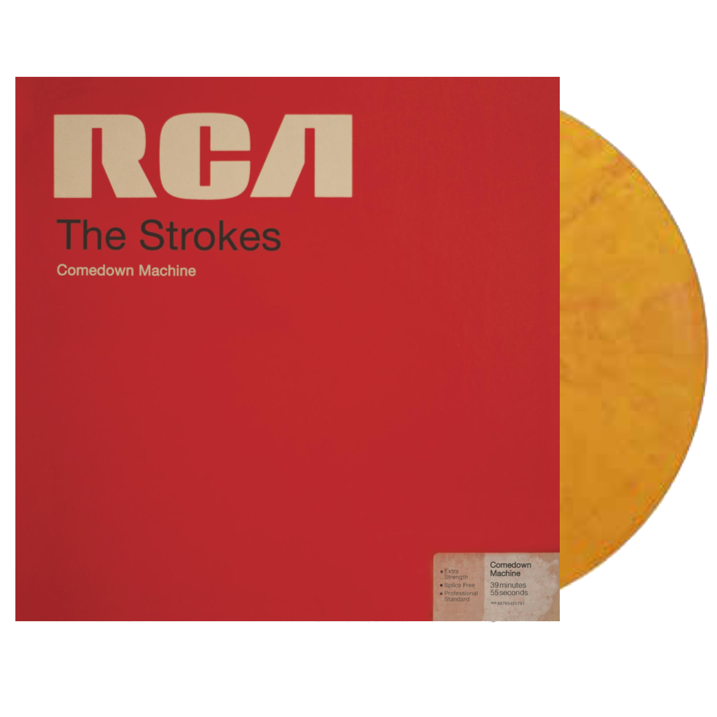 Comedown Machine: Yellow and Red Marbled LP... { vinyl }