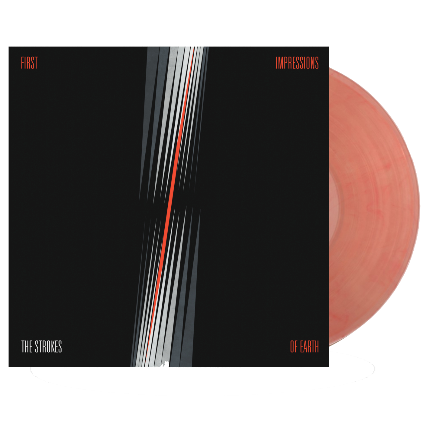 First Impressions of Earth: Limited Edition Hazy Red LP { vinyl }