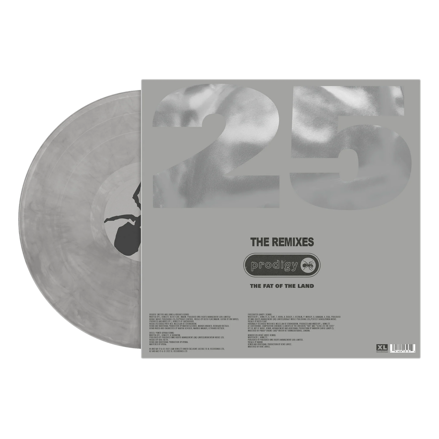 The Fat Of The Land (25th Anniversary Remixes): Limited Silver Vinyl 12" Single { vinyl }