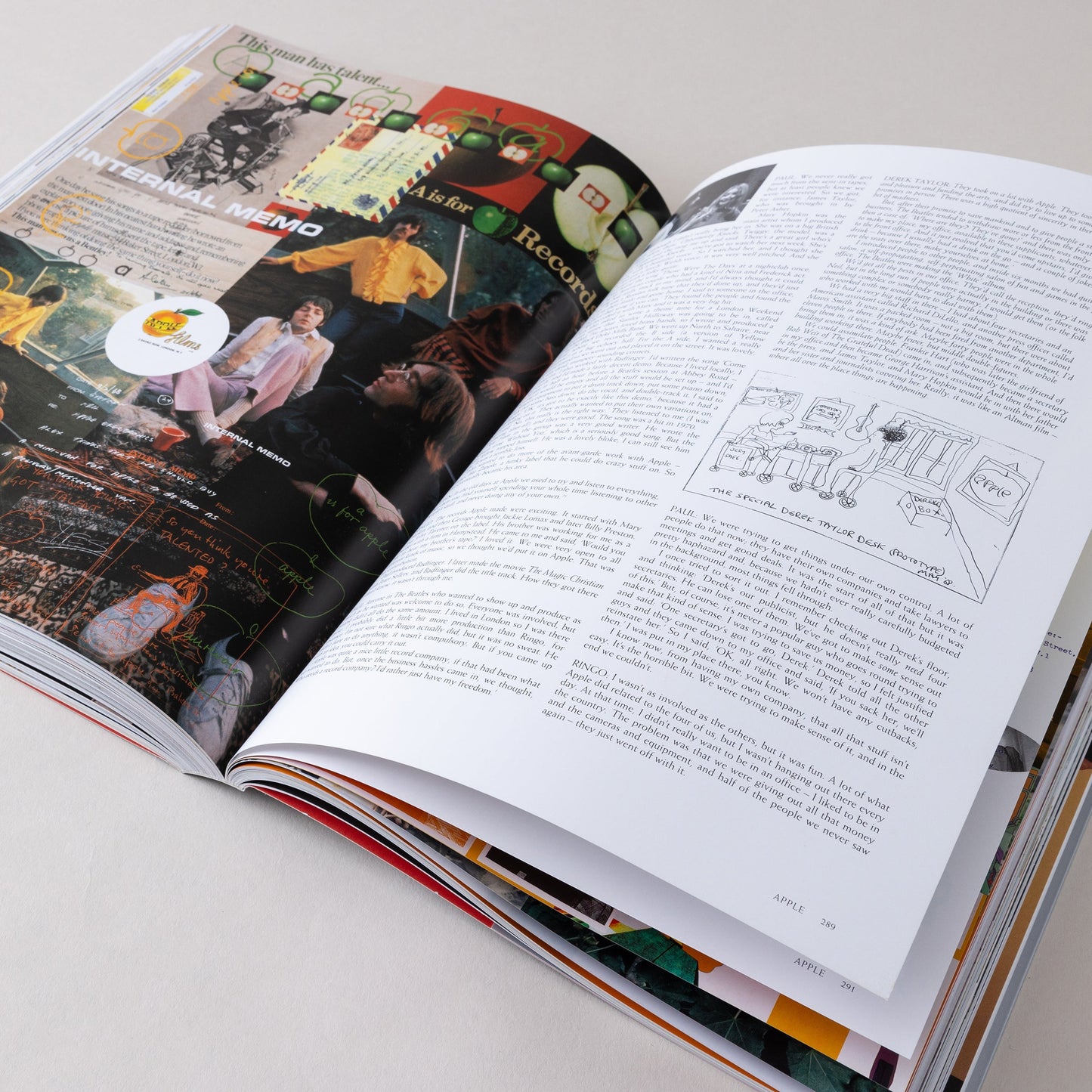 The Beatles Anthology (25th Anniversary Edition) Book { vinyl }