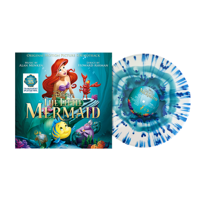 The Little Mermaid (35th Anniversary Edition): Transparent Splatter Vinyl LP { vinyl }