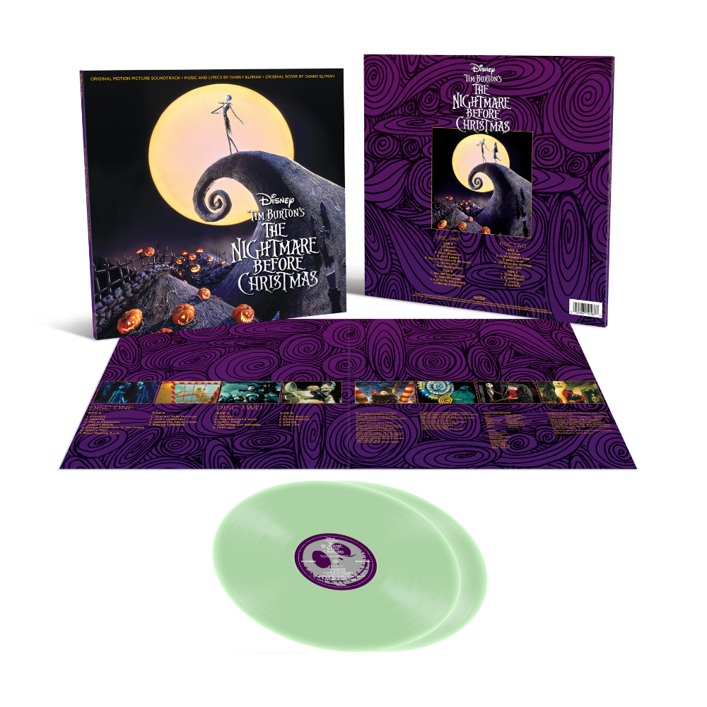 The Nightmare Before Christmas: Glow in the Dark Vinyl 2LP { vinyl }