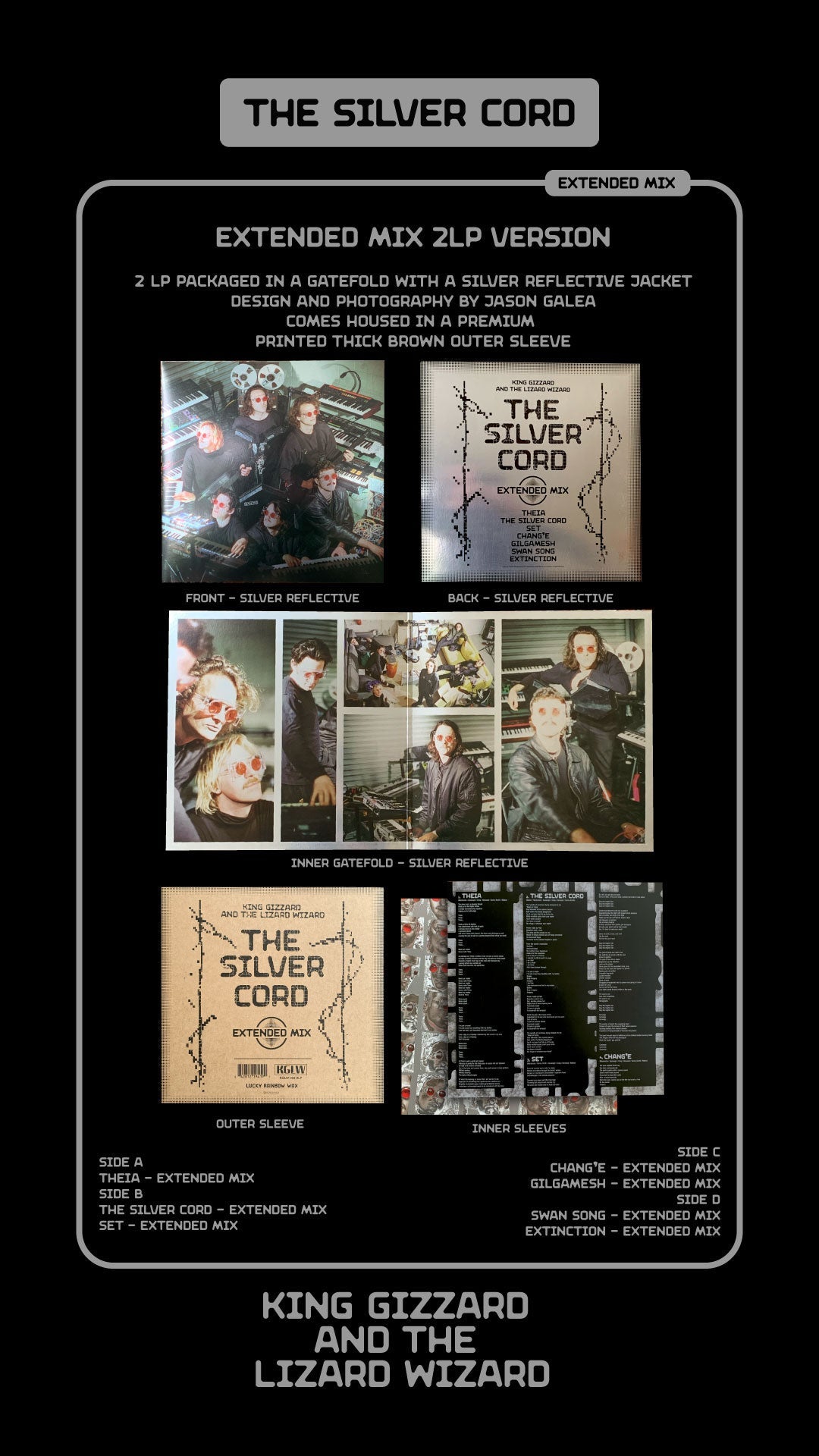 The Silver Cord: Limited Deluxe Vinyl 2LP. { vinyl }