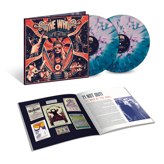Live At The Oval 1971: Blue & Pink Splatter Vinyl 2LP { vinyl }