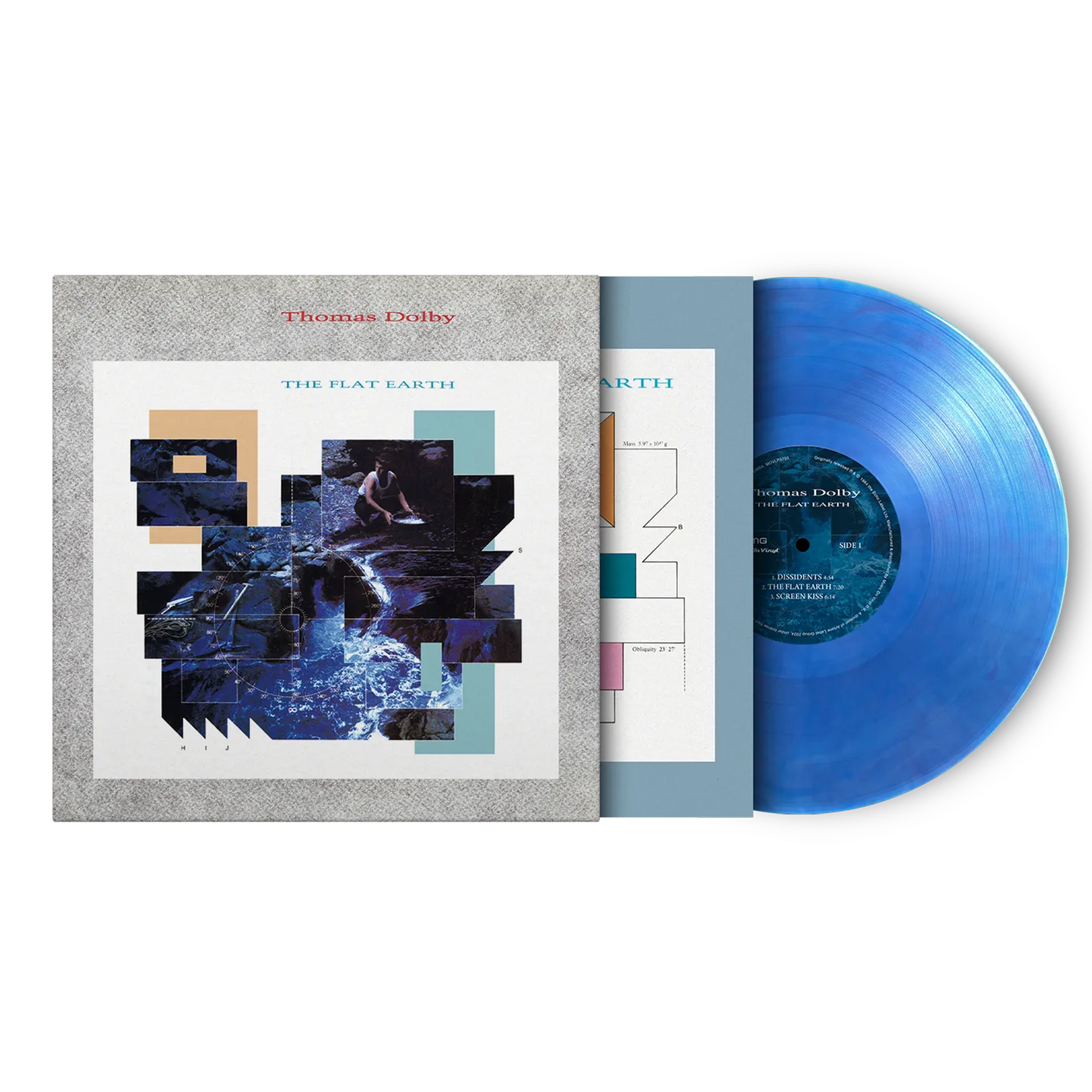 Flat Earth: Limited Blue Vinyl LP { vinyl }