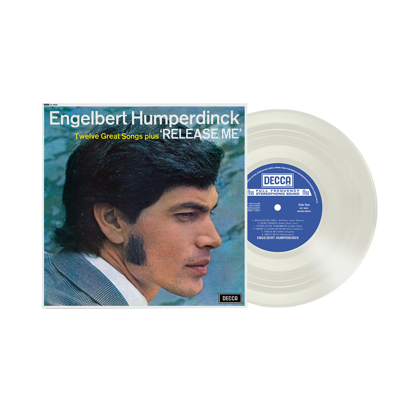 Release Me: Colour Vinyl LP { vinyl }