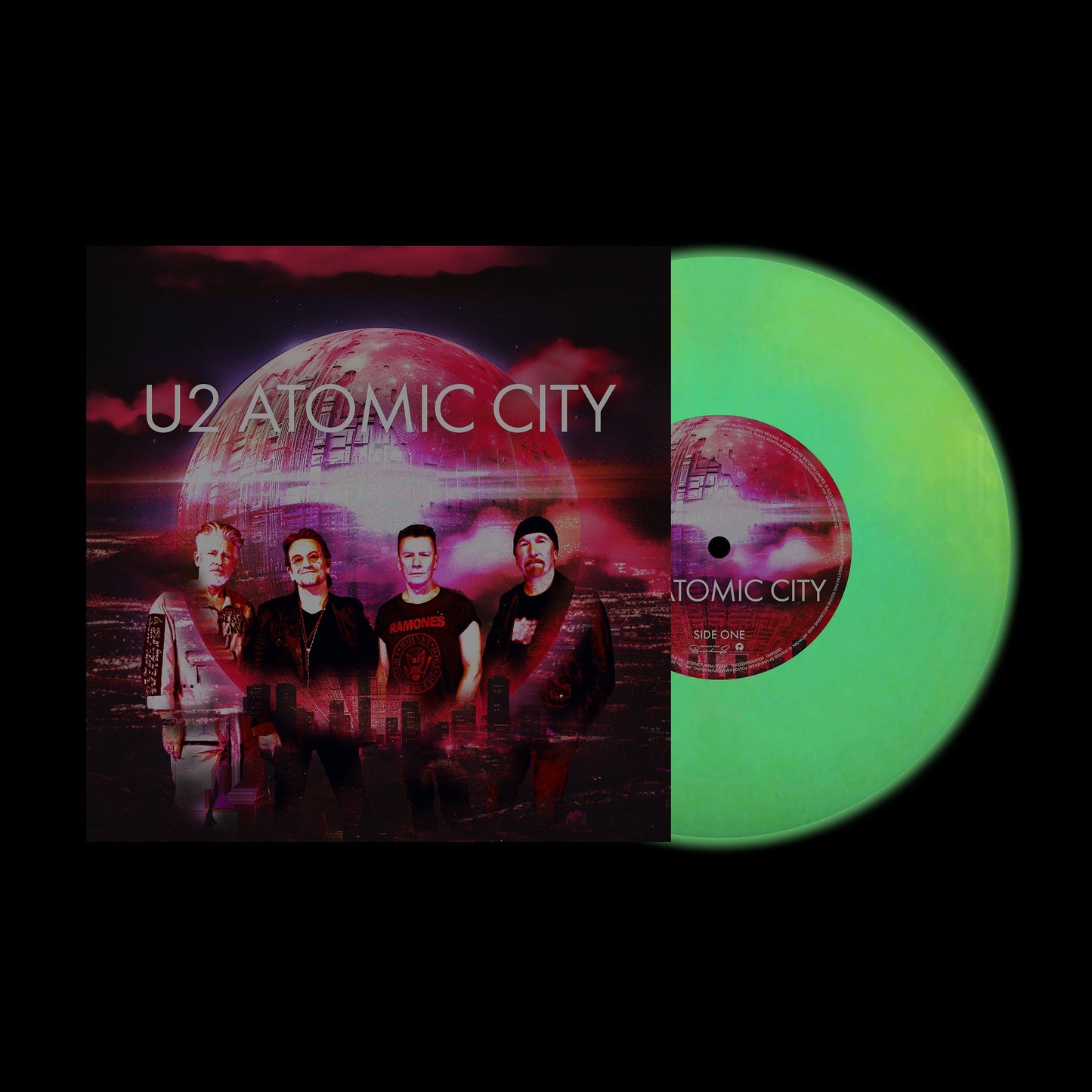 Atomic City: Limited Edition Photoluminescent Transparent 7’’ Vinyl { vinyl }