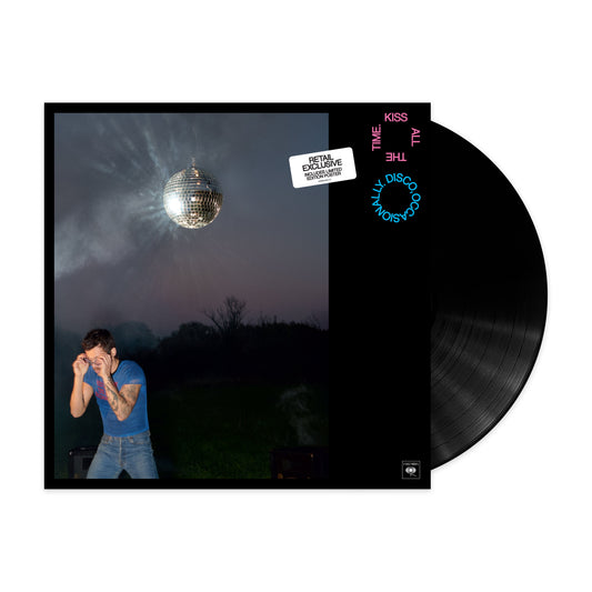 KISS ALL THE TIME. DISCO, OCCASIONALLY: UK Indie Retail Exclusive LP (Black with 1 Poster) { vinyl }