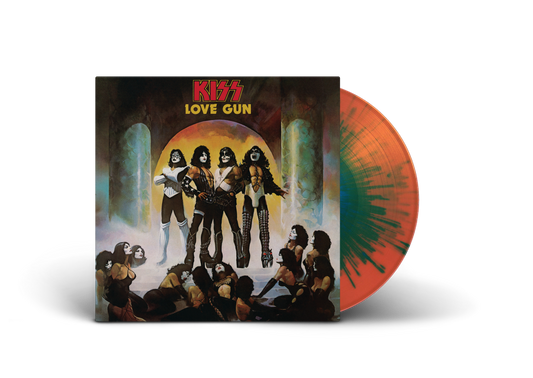 Love Gun: Tangerine Aqua Splatter Vinyl LP [NAD 2025] { vinyl }