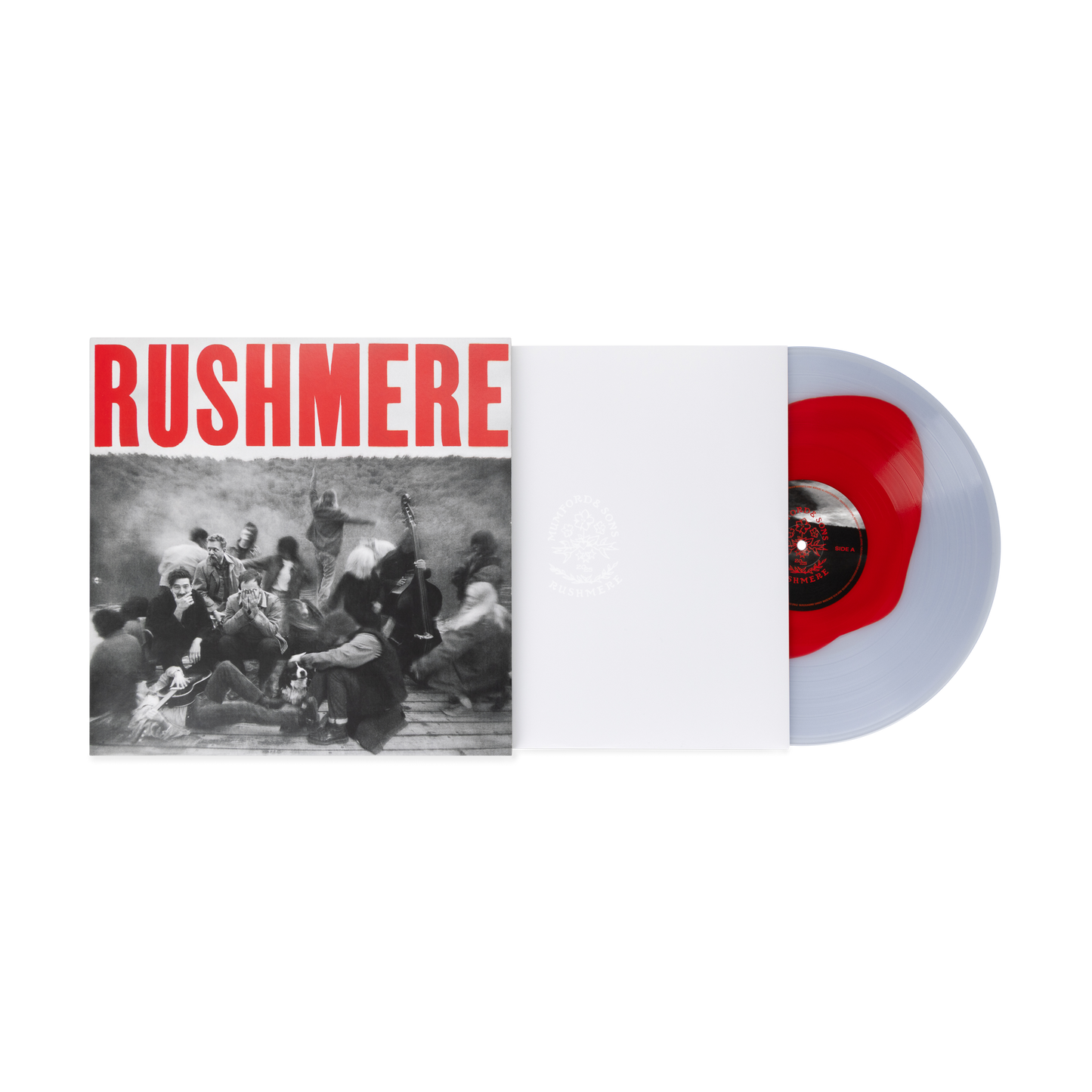 RUSHMERE: Monochrome Red on Clear Vinyl LP { vinyl }