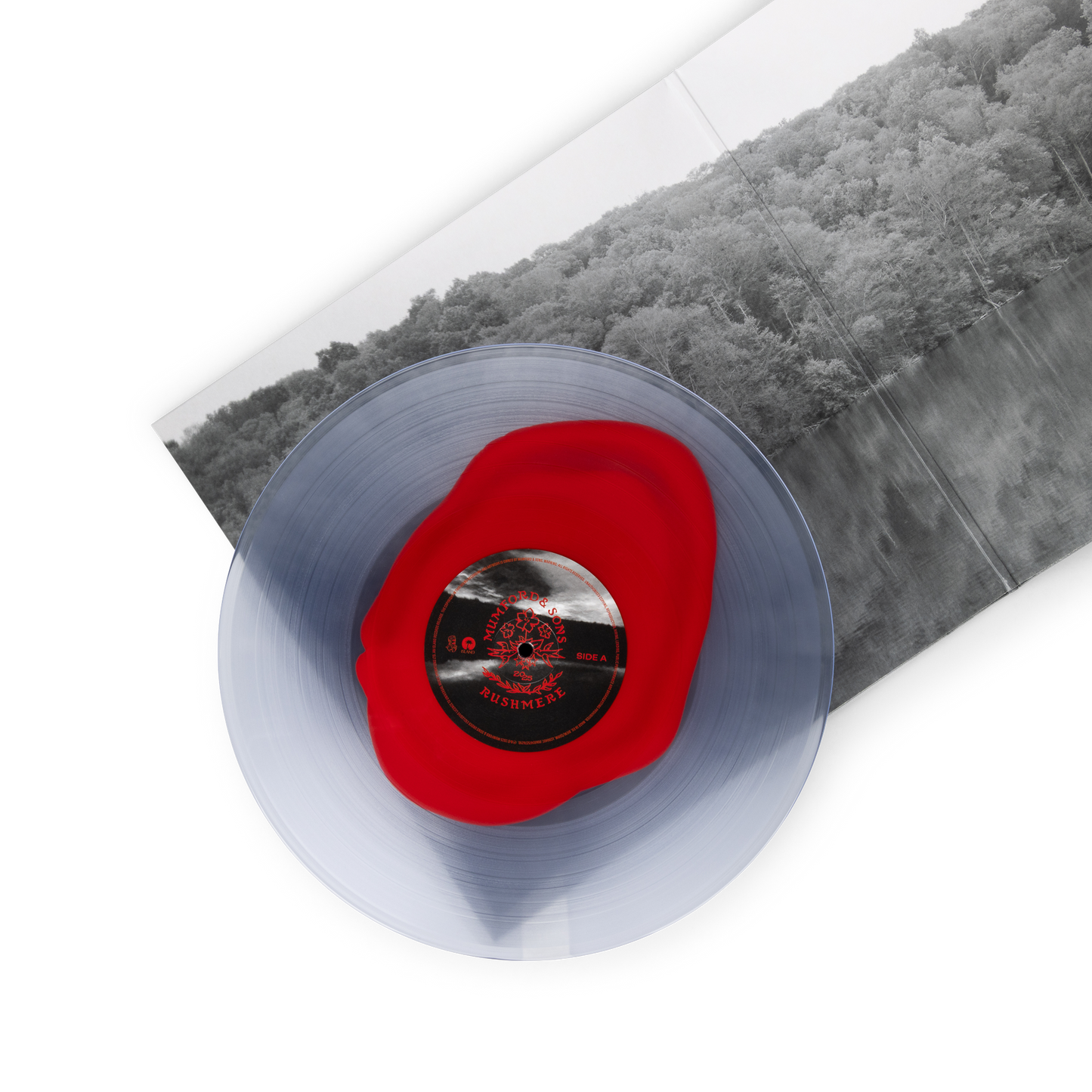 RUSHMERE: Monochrome Red on Clear Vinyl LP { vinyl }