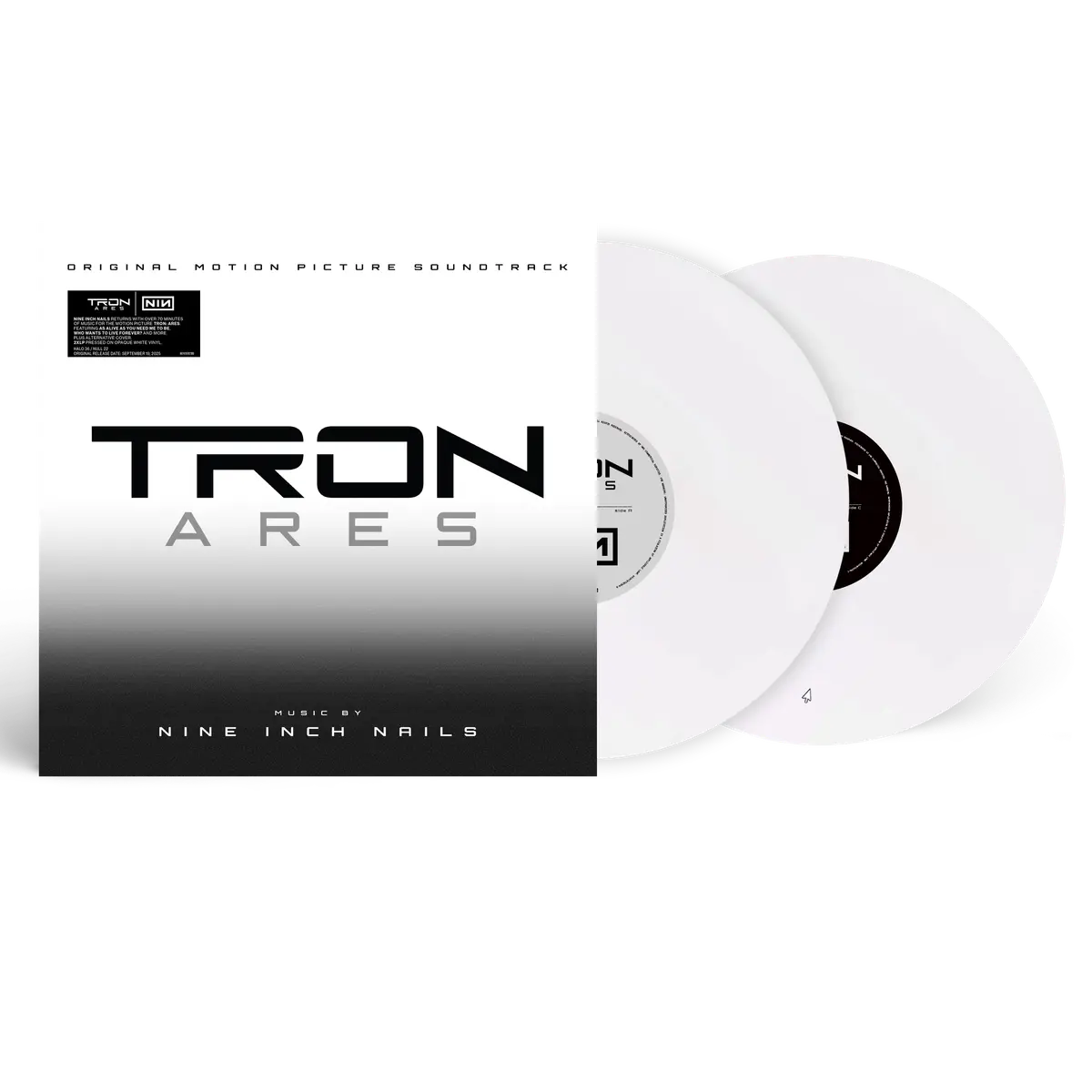 Tron: Ares (Original Motion Picture Soundtrack): White Vinyl 2LP { vinyl }