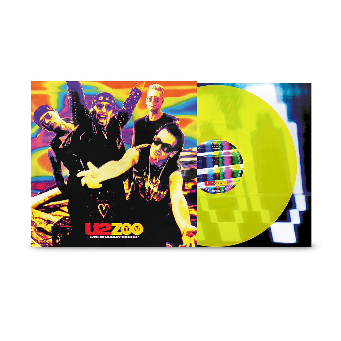 ZOO TV - Live In Dublin 1993 EP: Neon Yellow Vinyl LP { vinyl }
