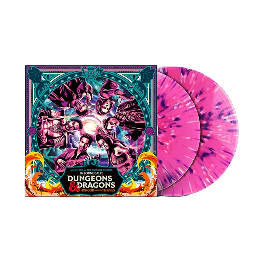 Dungeons & Dragons - Honor Among Thieves (OST): Limited Signed Pink Splatter Vinyl LP { vinyl }