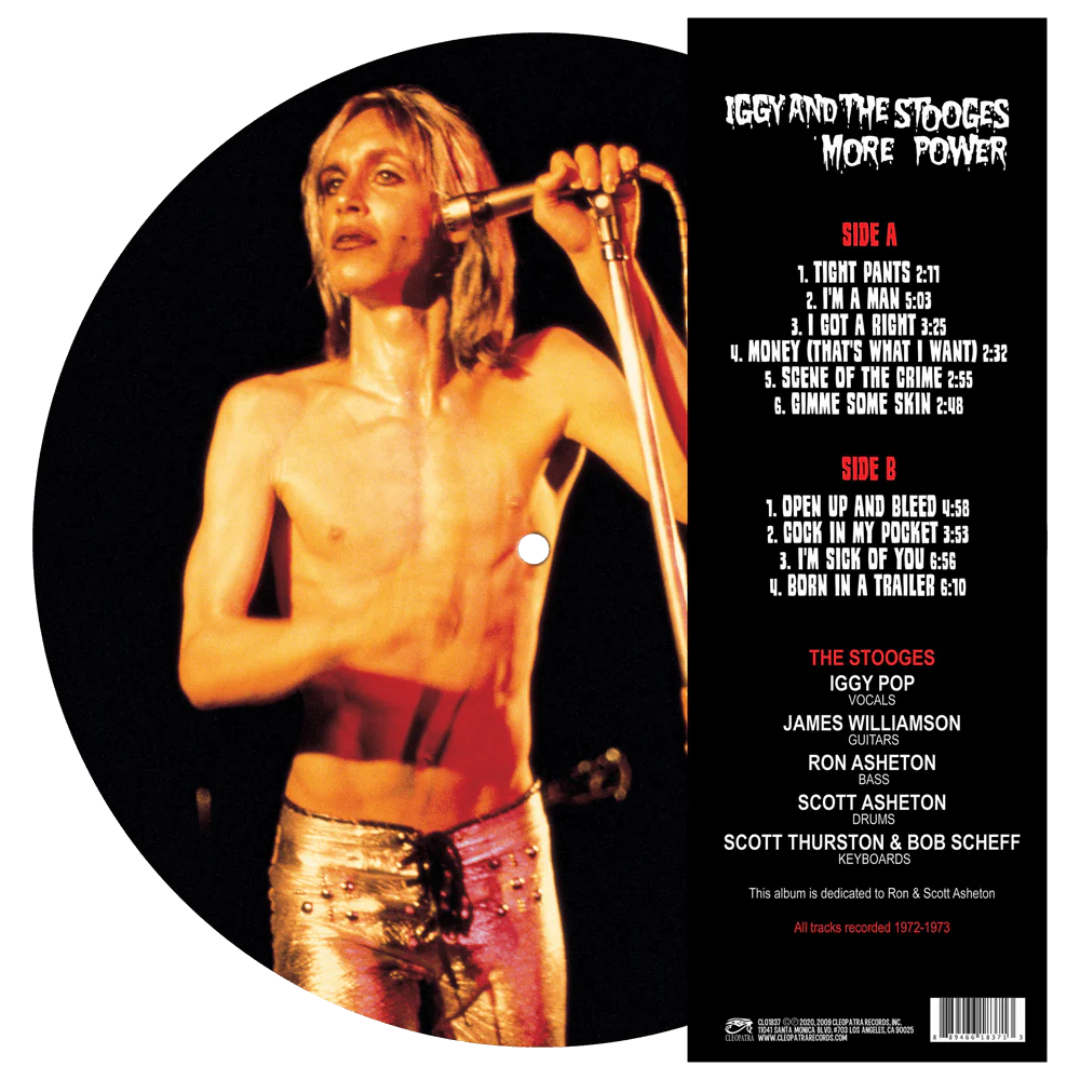 Iggy & The Stooges - More Power [Picture Disc] { vinyl }