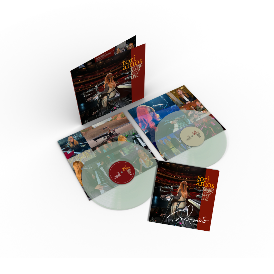 Diving Deep Exclusive Vinyl + Signed Art Card { vinyl }