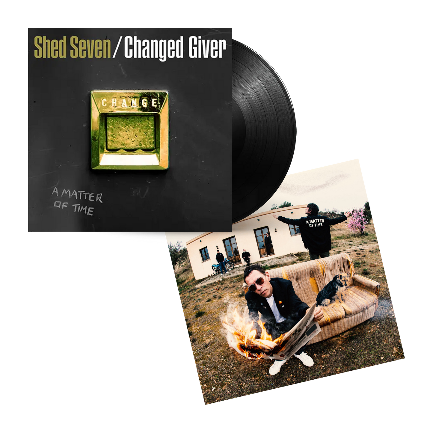 Changed Giver Limited Vinyl LP & A Matter Of Time Signed Print { vinyl }