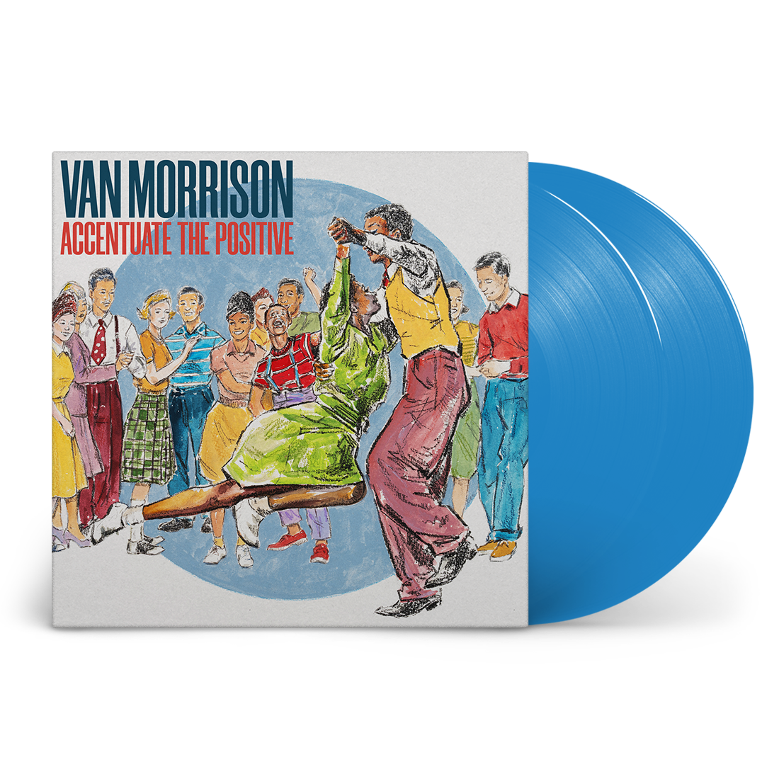 Accentuate The Positive: Blue Vinyl 2LP & Exclusive Signed Print { vinyl }