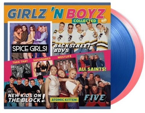 Various Artists - Girlz N Boyz Collected / Various [2LP Blue & Pink] { vinyl }