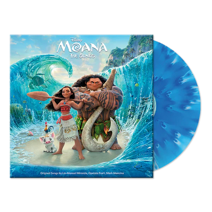 Moana - The Songs: Limited Wave Break Blue Vinyl LP { vinyl }