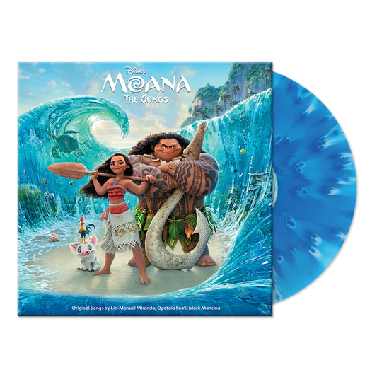 Moana - The Songs: Limited Wave Break Blue Vinyl LP { vinyl }