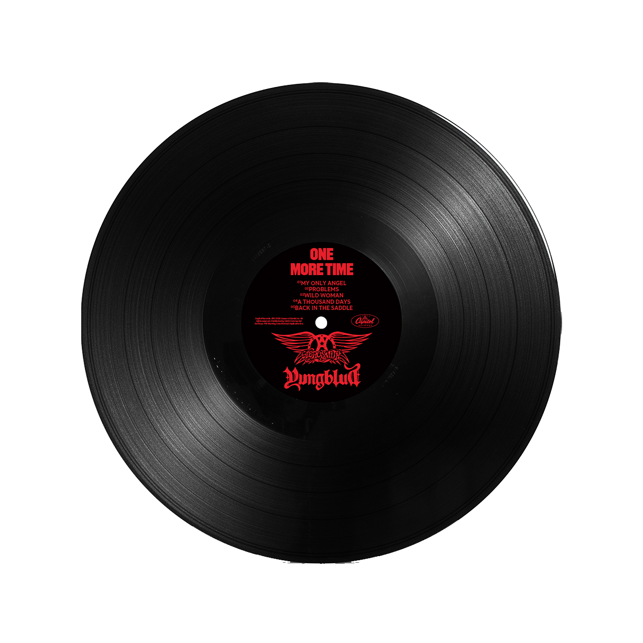 Aerosmith & YUNGBLUD - One More Time - Black Vinyl { vinyl }
