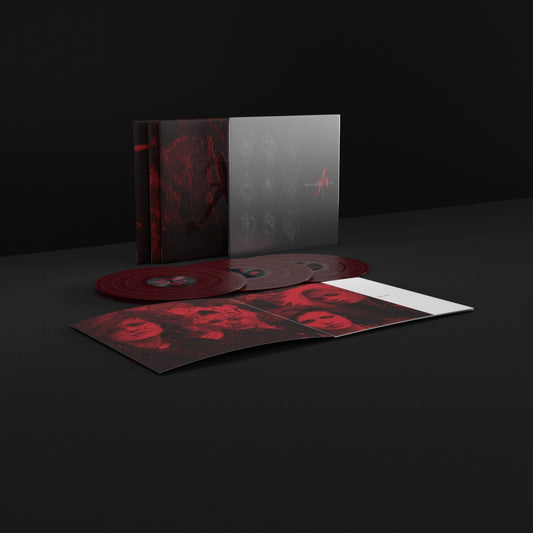 Gift (The 4AD Years): Limited Transparent Red Vinyl 3LP { vinyl }