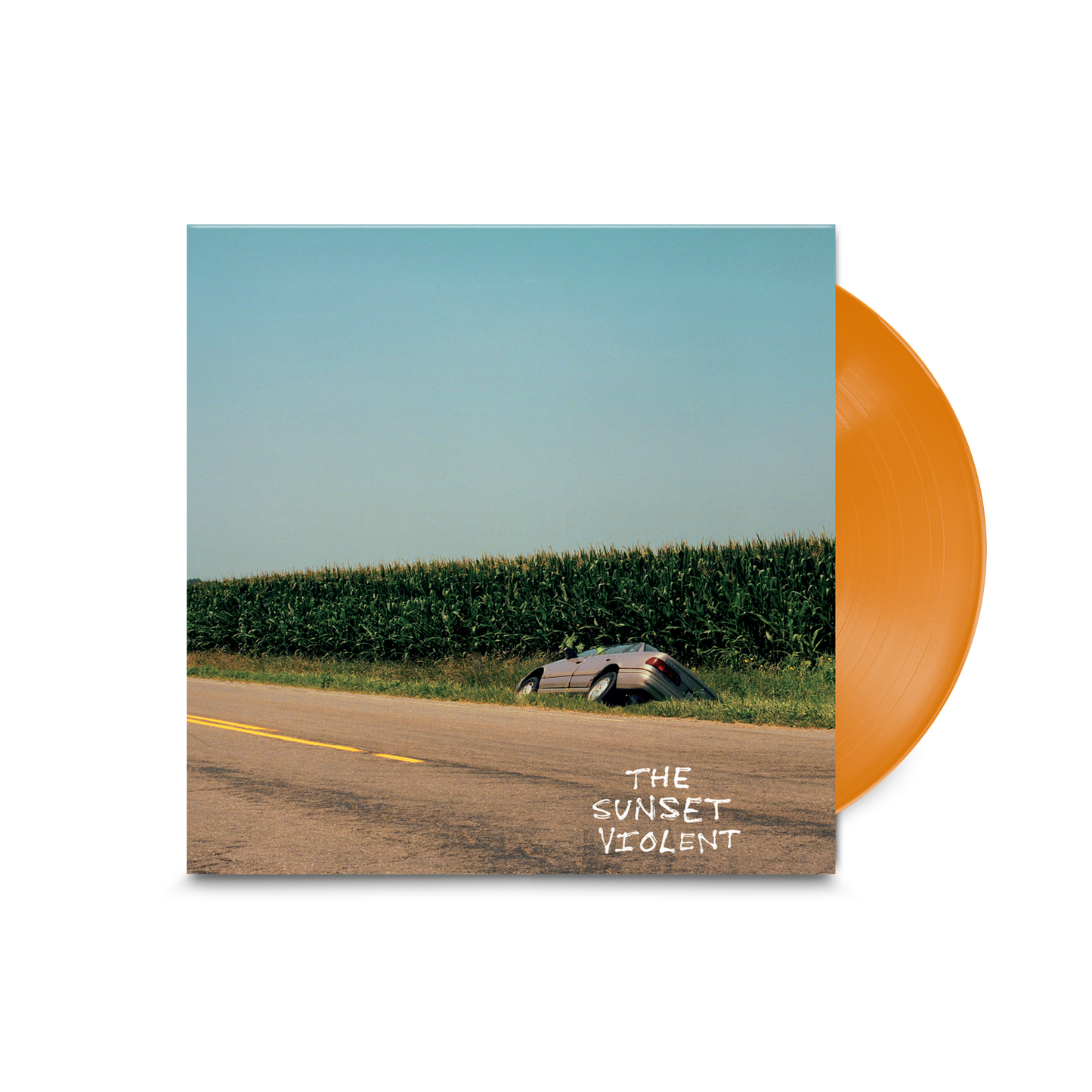 The Sunset Violent: Limited Orange Vinyl LP & Signed Print { vinyl }