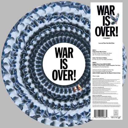 HAPPY XMAS (WAR IS OVER) 12” Zoetrope Single { vinyl }