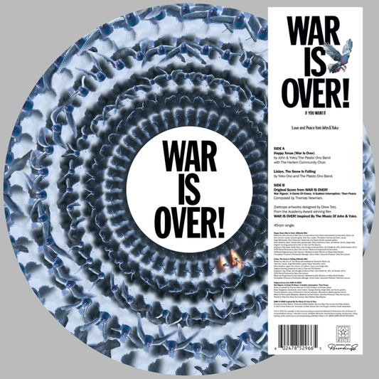 HAPPY XMAS (WAR IS OVER) 12” Zoetrope Single { vinyl }
