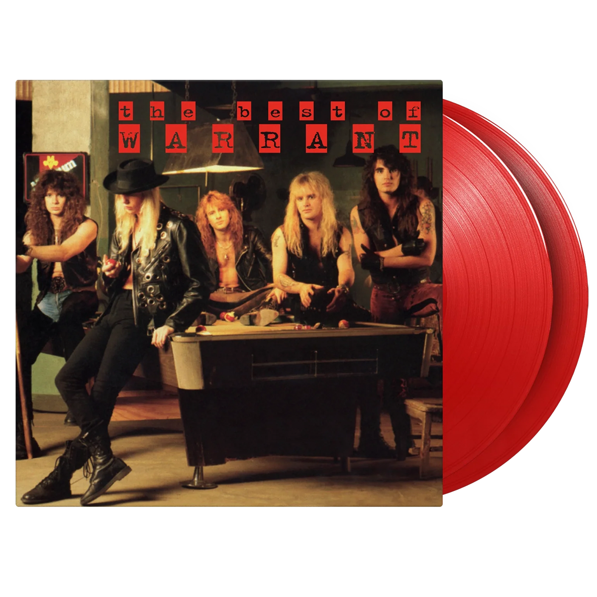 The Best Of Warrant: Red Vinyl 2LP { vinyl }