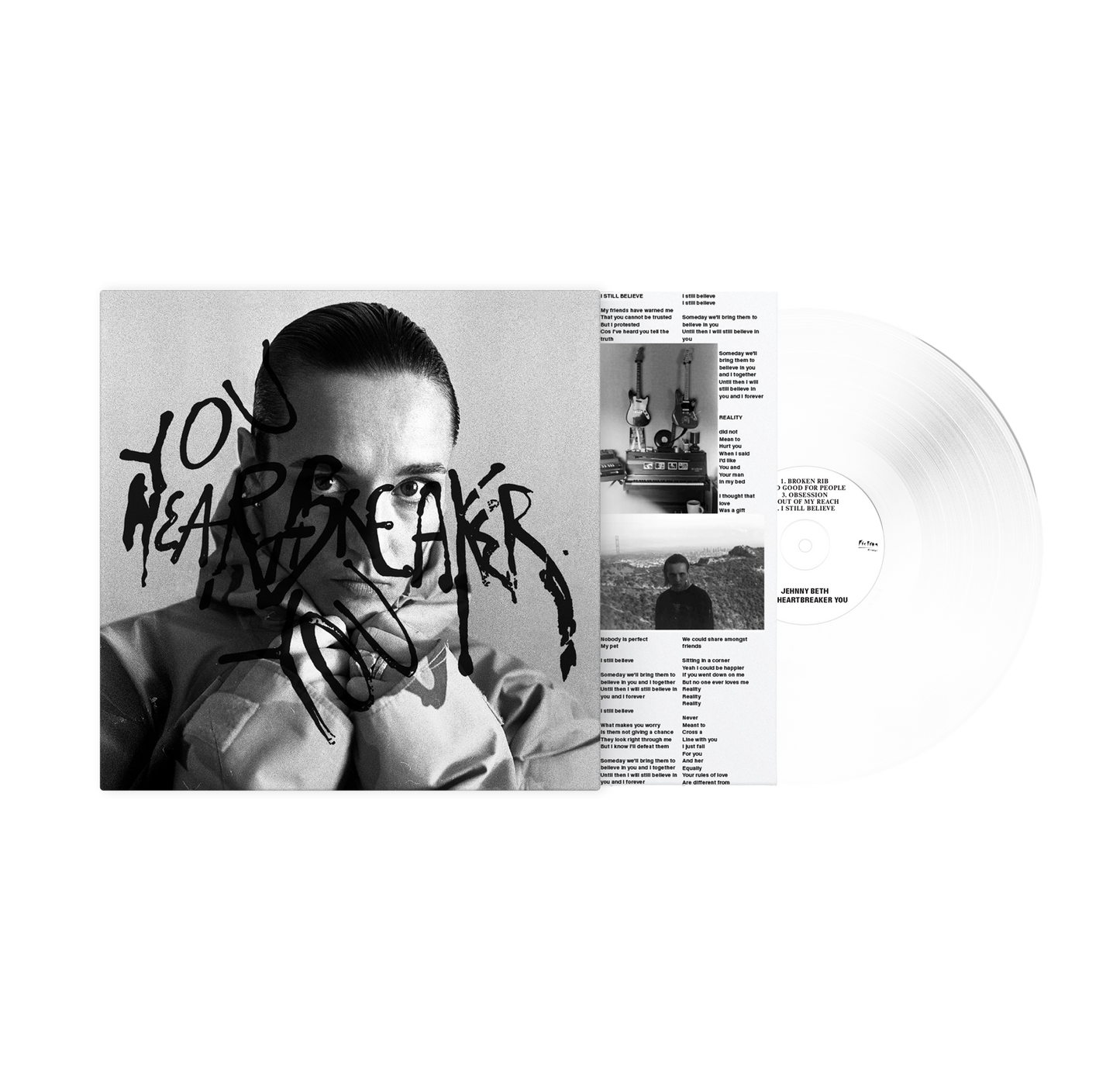 You Heartbreaker, You: Limited White Vinyl LP + Signed Art Card { vinyl }