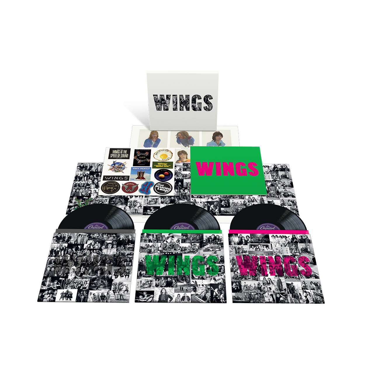 WINGS - 3LP Limited Edition Collection { vinyl }
