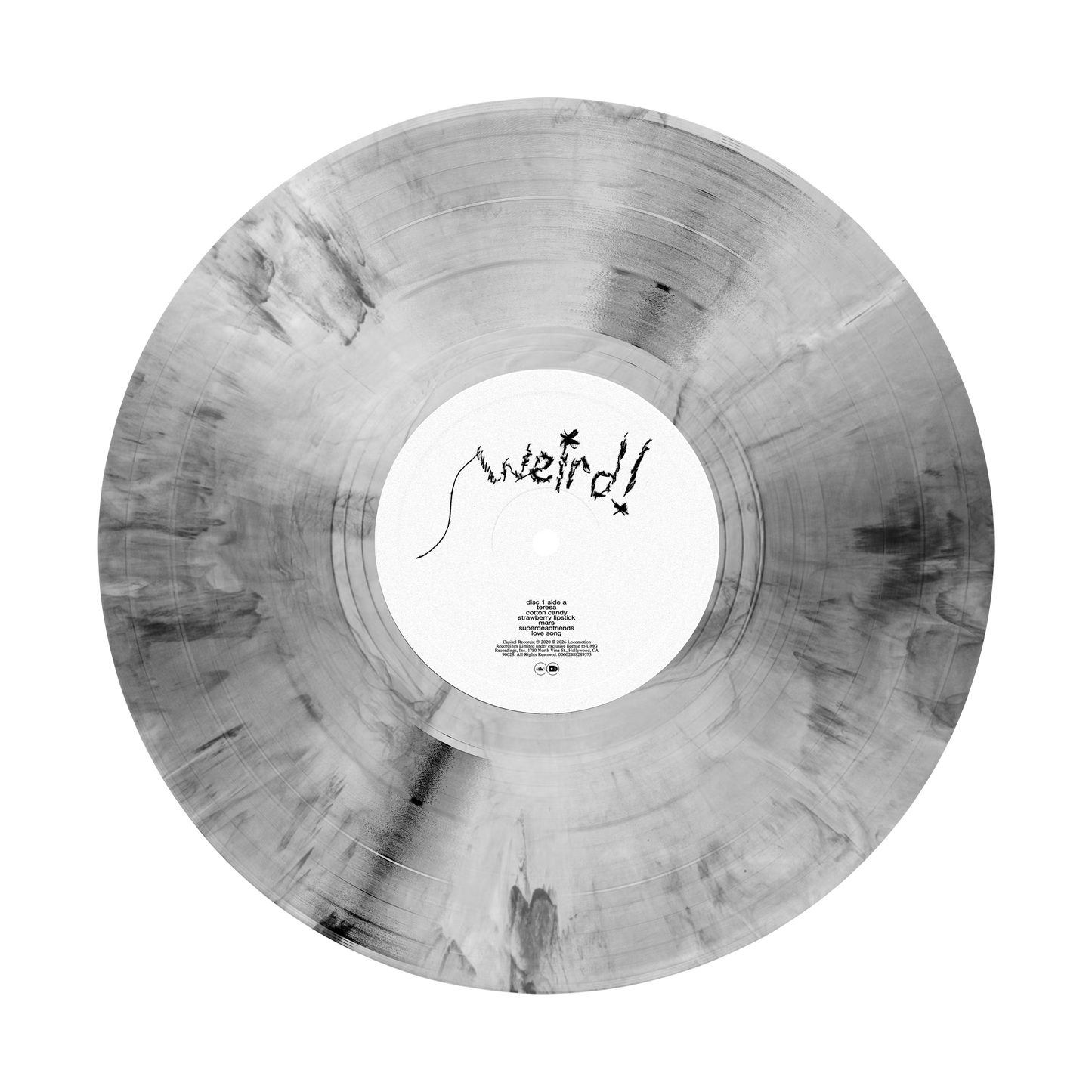 Weird! 5 Year Anniversary Silver Marble Vinyl { vinyl }