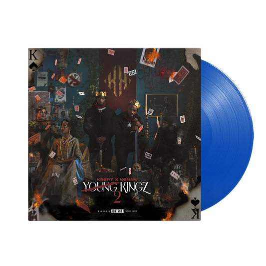 Young Kingz II: Blue Signed Vinyl LP { vinyl }