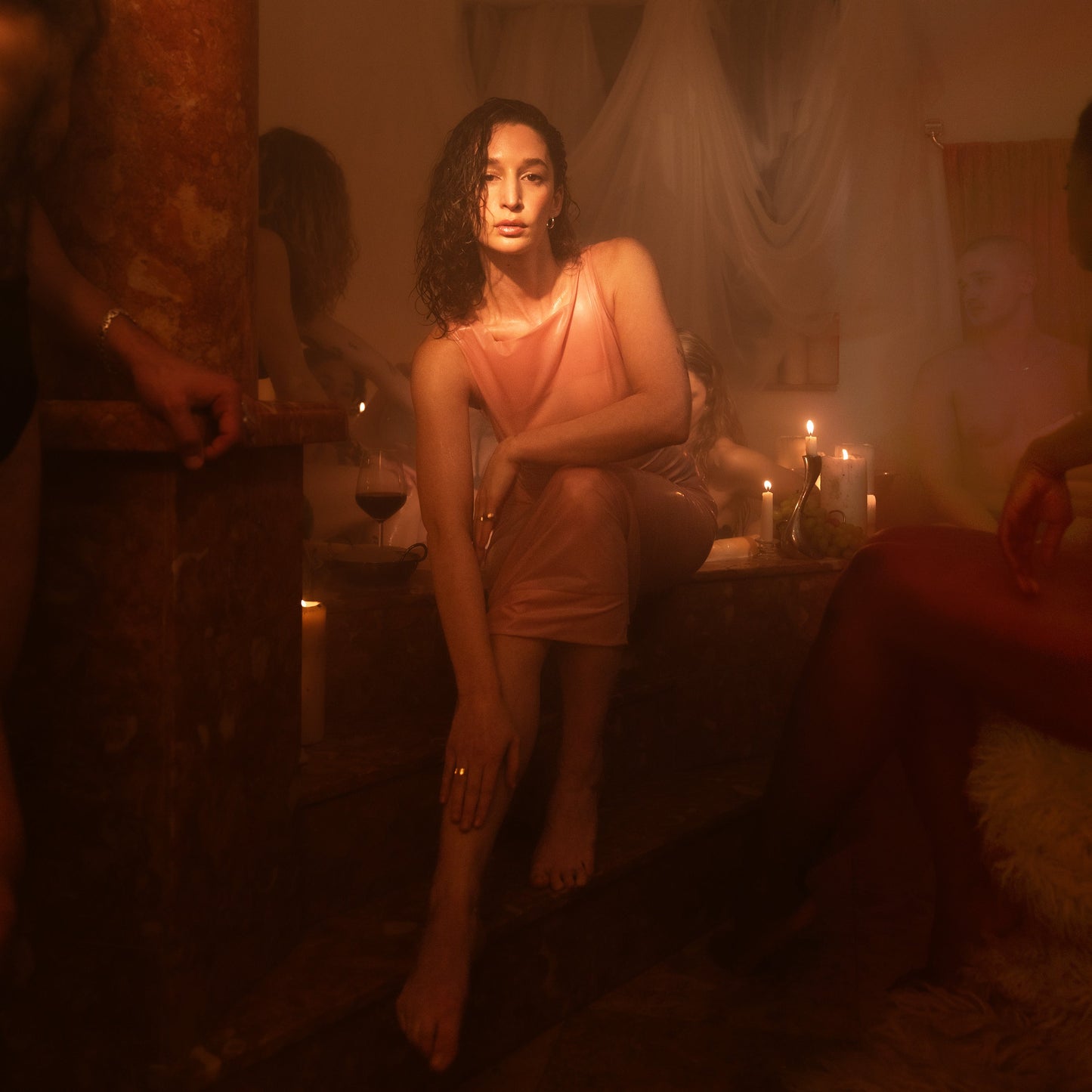 Prism of Pleasure: Signed Dusty Pink Marble Vinyl LP { vinyl }