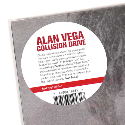 Alan Vega: Collision Drive (Colored Vinyl) Vinyl LP { vinyl }