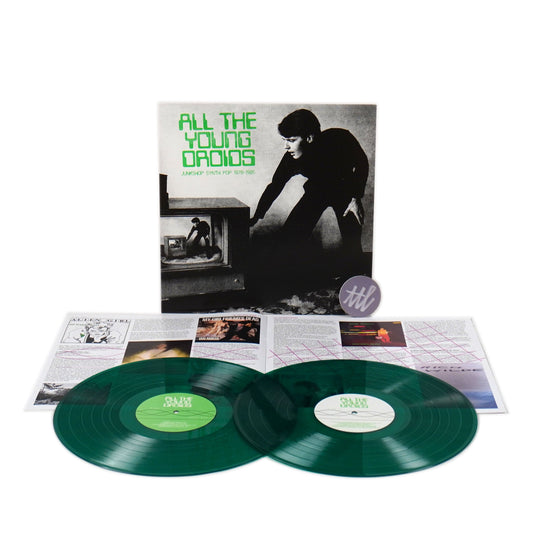 Night School: All The Young Droids - Junkshop Synth Pop 1978-85 (Green Colored Vinyl) Vinyl 2LP { vinyl }