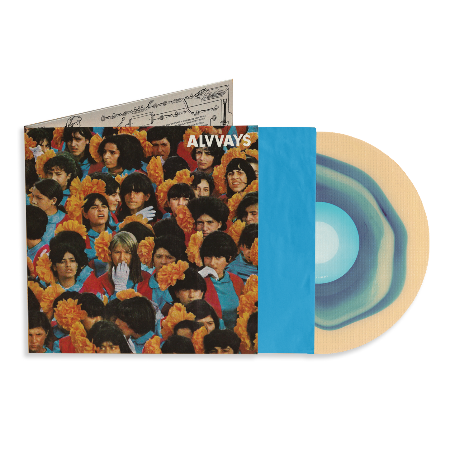Alvvays (10th Anniversary): Cerulean in Cloudy Clear Vinyl LP { vinyl }