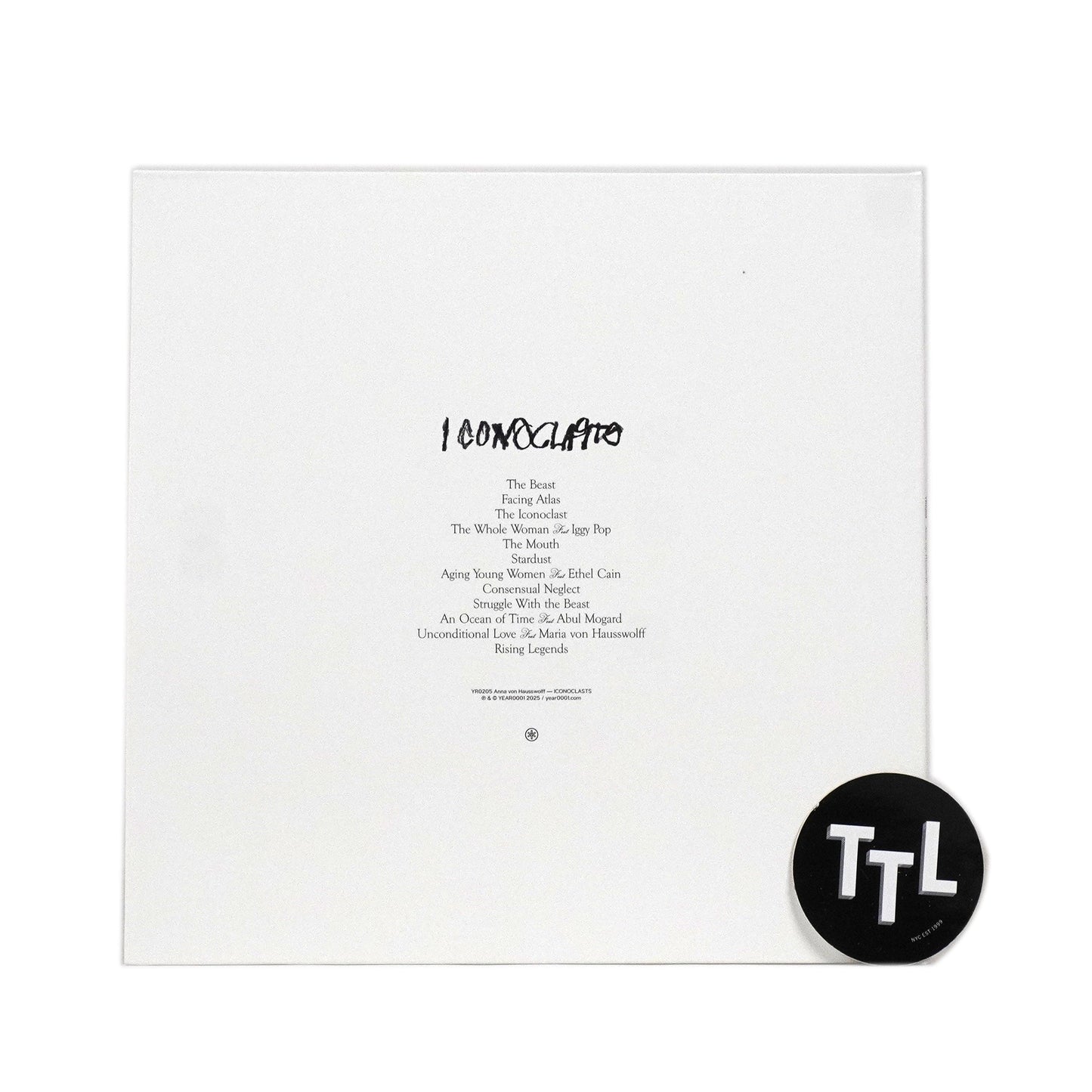 Anna von Hausswolff: ICONOCLASTS (Indie Exclusive Colored Vinyl) Vinyl 2LP { vinyl }