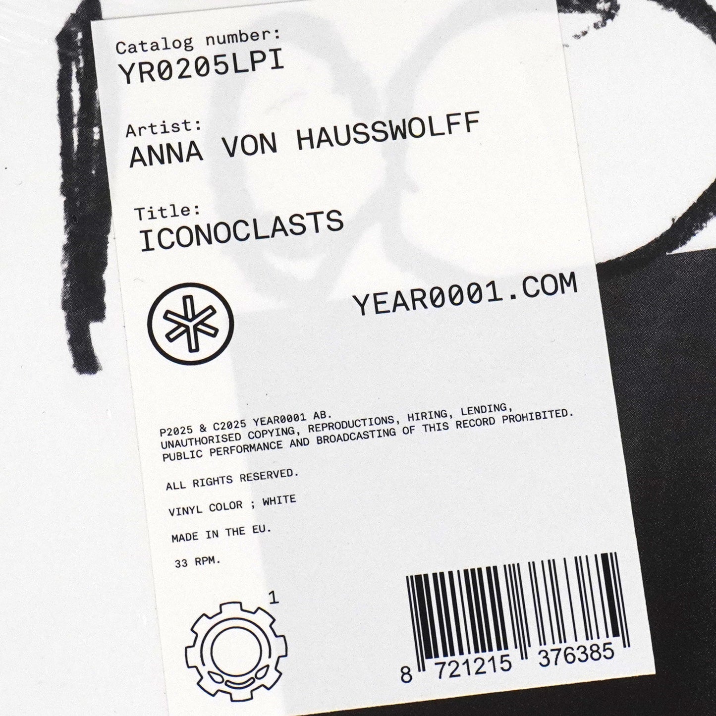 Anna von Hausswolff: ICONOCLASTS (Indie Exclusive Colored Vinyl) Vinyl 2LP { vinyl }