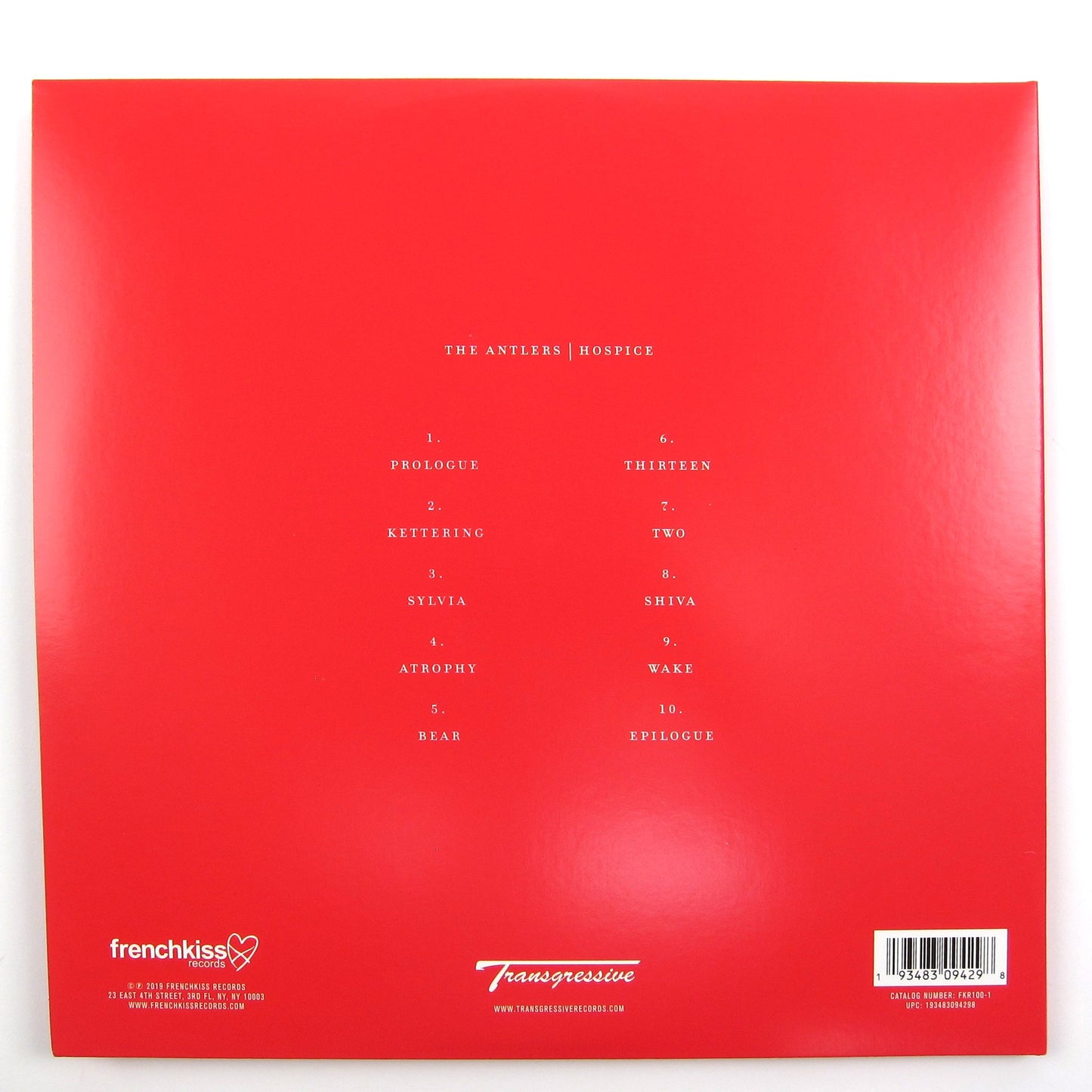 The Antlers: Hospice (Colored Vinyl) Vinyl LP { vinyl }
