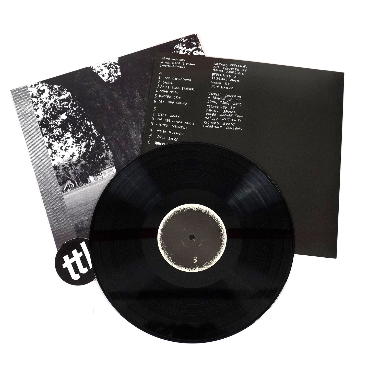 Archy Marshall: A New Place 2 Drown - Instrumentals (King Krule) Vinyl LP { vinyl }