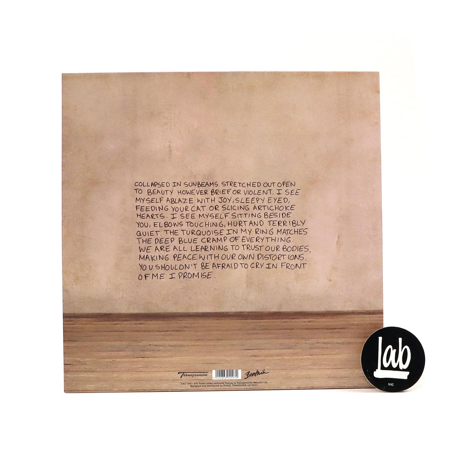 Arlo Parks: Collapsed In Sunbeams (180g, Red Colored Vinyl) Vinyl LP { vinyl }