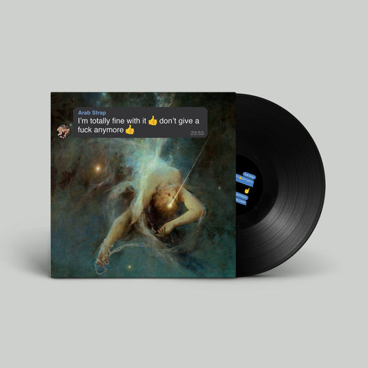 I’m totally fine with it 👍don’t give a fuck anymore 👍: Vinyl LP & Signed Print [Limited Copies] { vinyl }