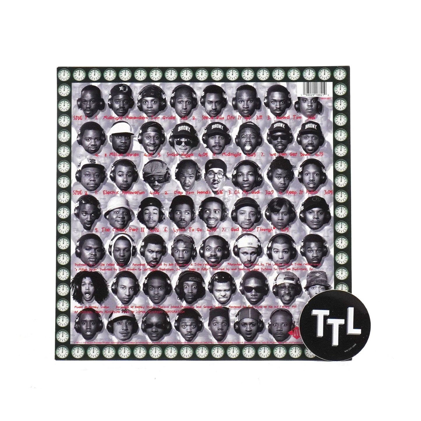 A Tribe Called Quest: Midnight Marauders (Import, Colored Vinyl) Vinyl LP { vinyl }